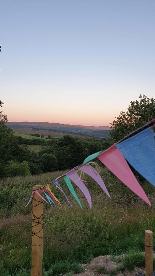Calon Y Goedwig Glamping Otel Llandovery Dış mekan fotoğraf