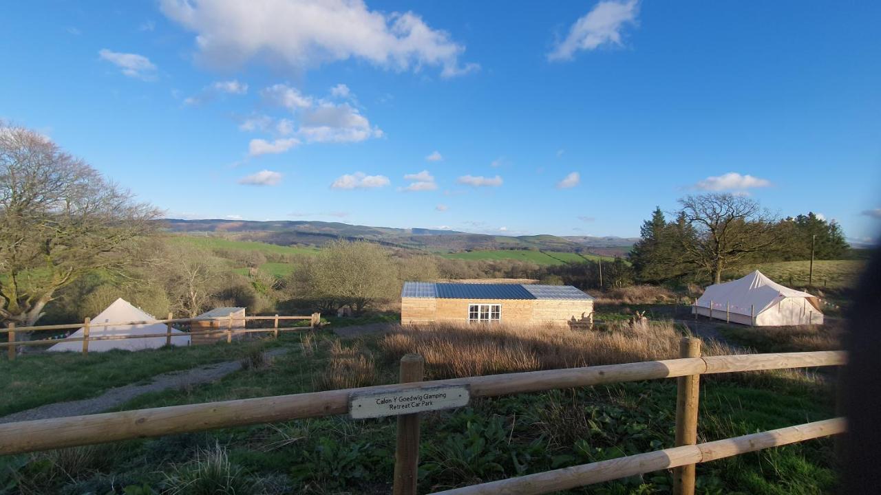 Calon Y Goedwig Glamping Otel Llandovery Dış mekan fotoğraf
