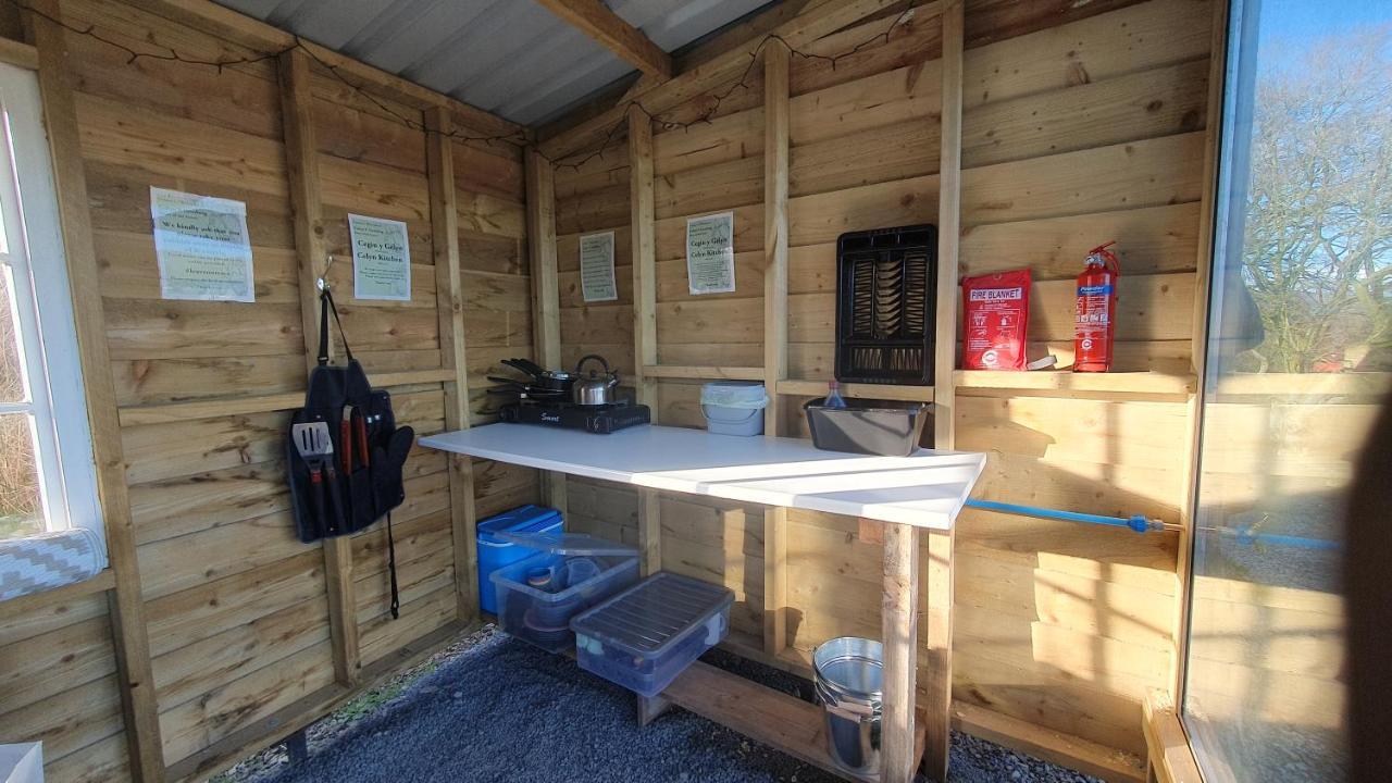 Calon Y Goedwig Glamping Otel Llandovery Dış mekan fotoğraf