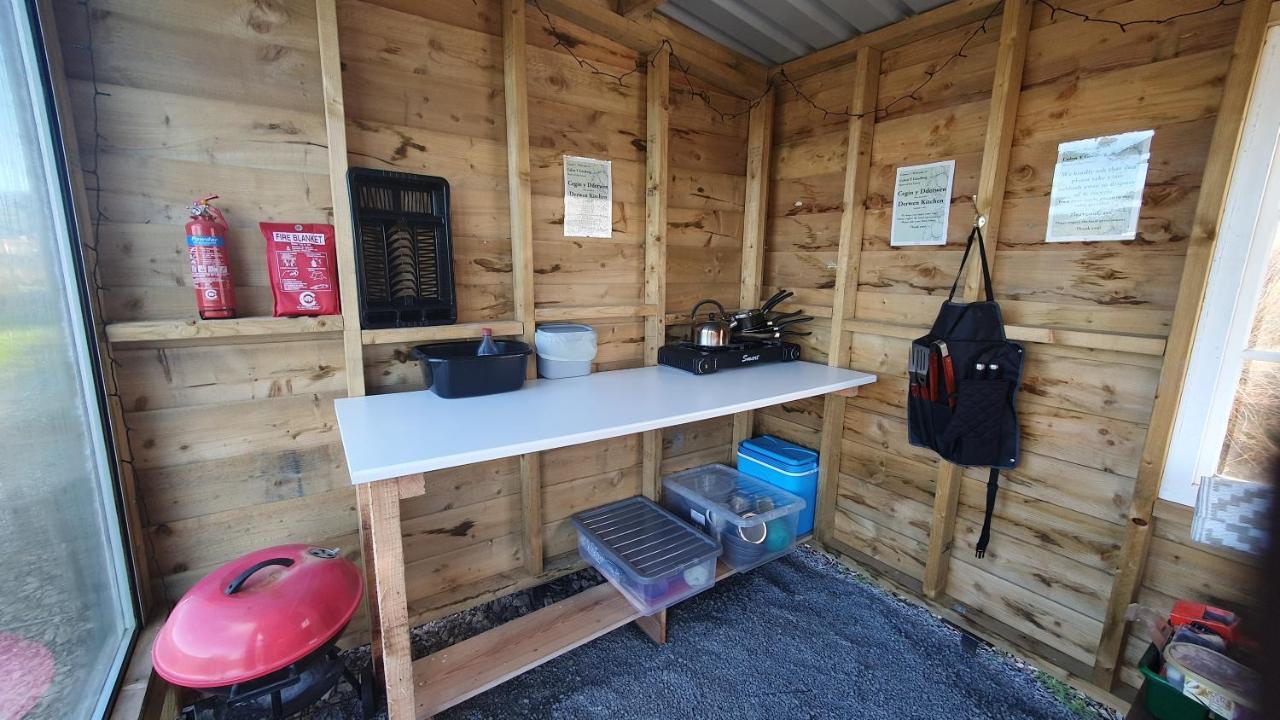 Calon Y Goedwig Glamping Otel Llandovery Dış mekan fotoğraf