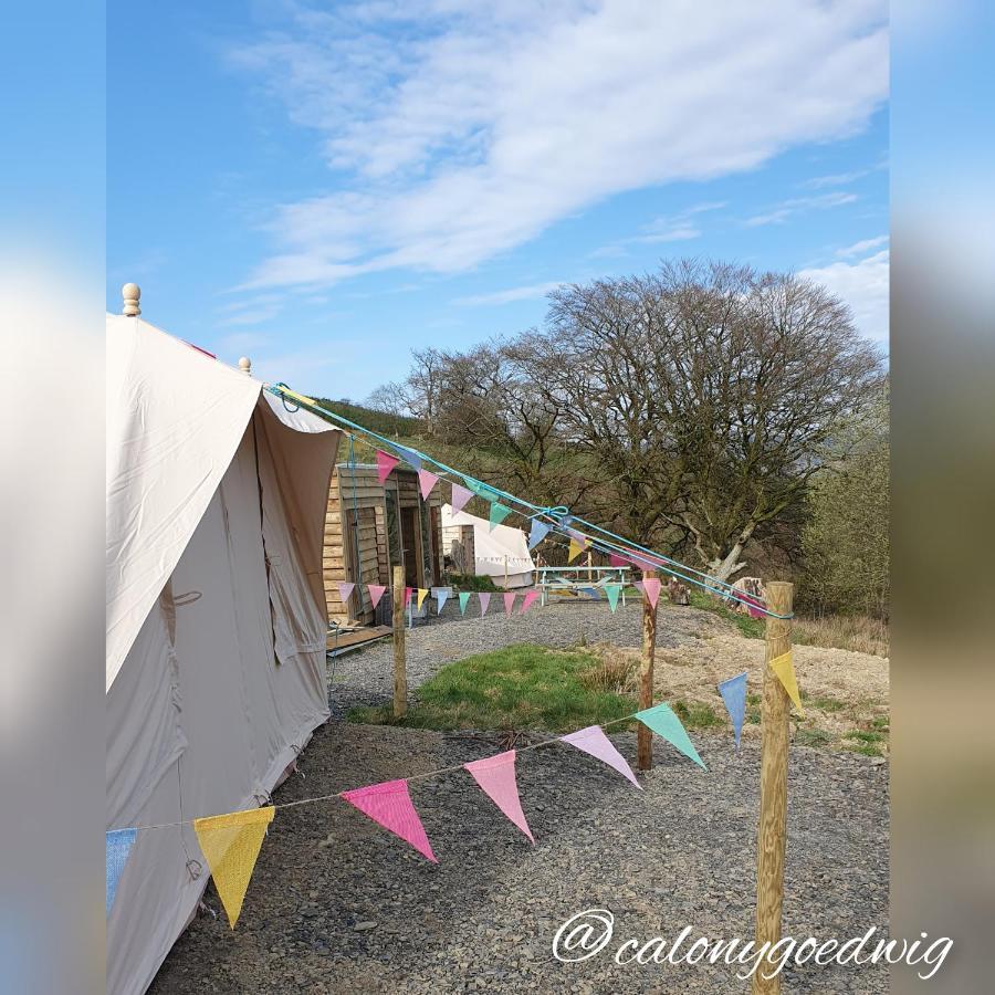 Calon Y Goedwig Glamping Otel Llandovery Dış mekan fotoğraf