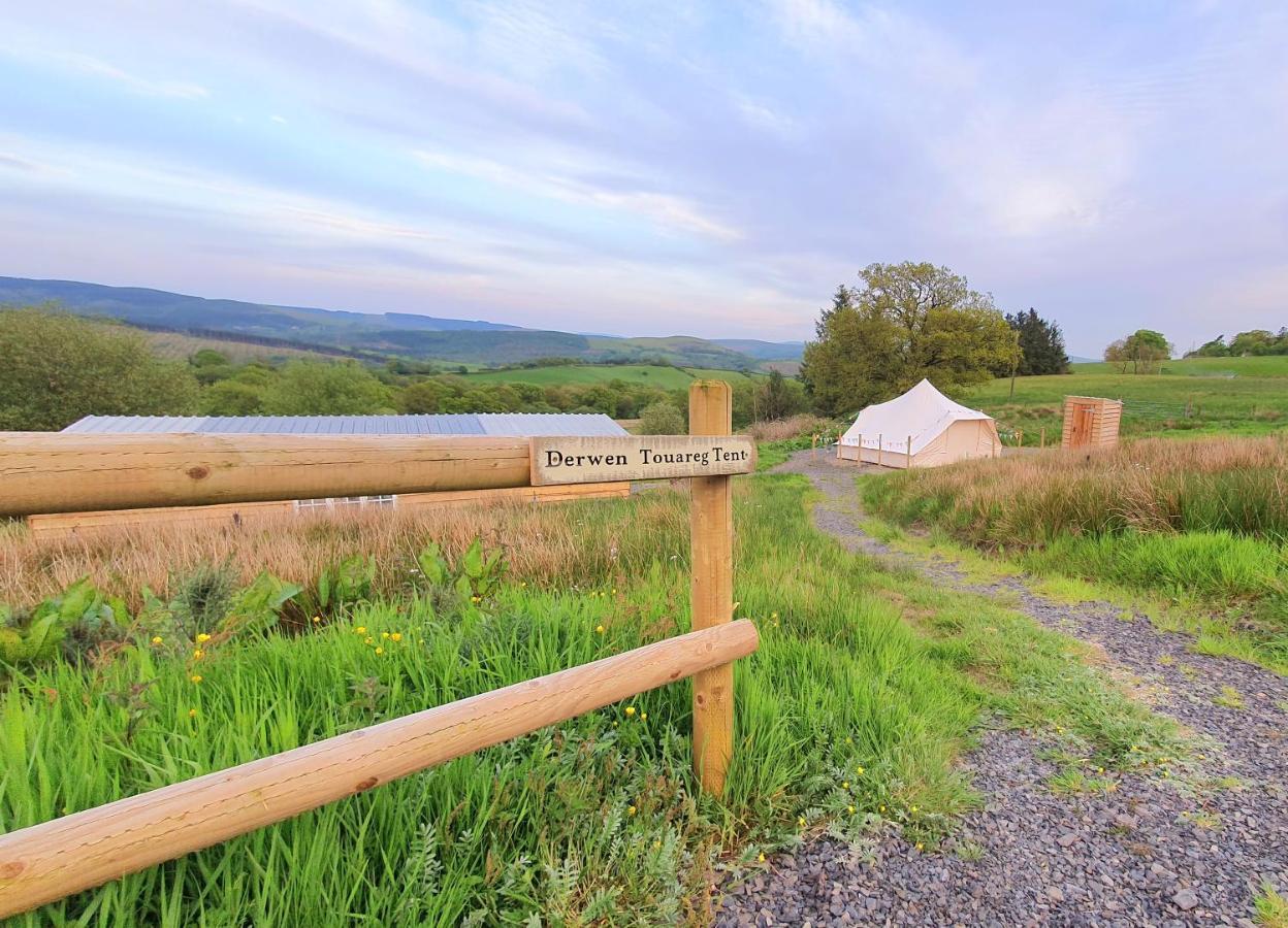Calon Y Goedwig Glamping Otel Llandovery Dış mekan fotoğraf