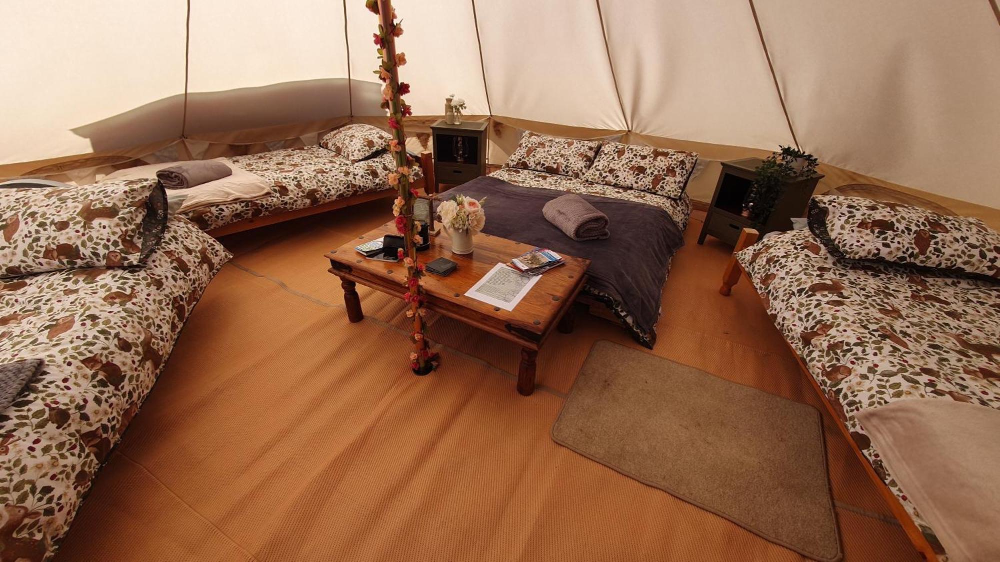 Calon Y Goedwig Glamping Otel Llandovery Dış mekan fotoğraf