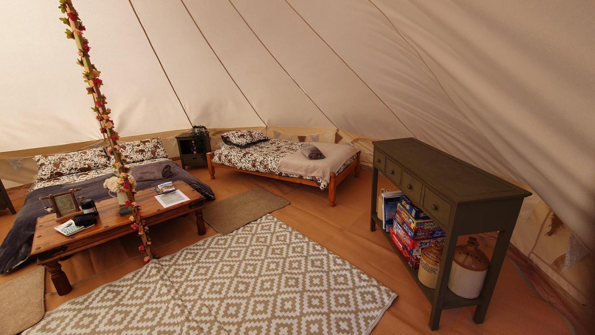 Calon Y Goedwig Glamping Otel Llandovery Dış mekan fotoğraf