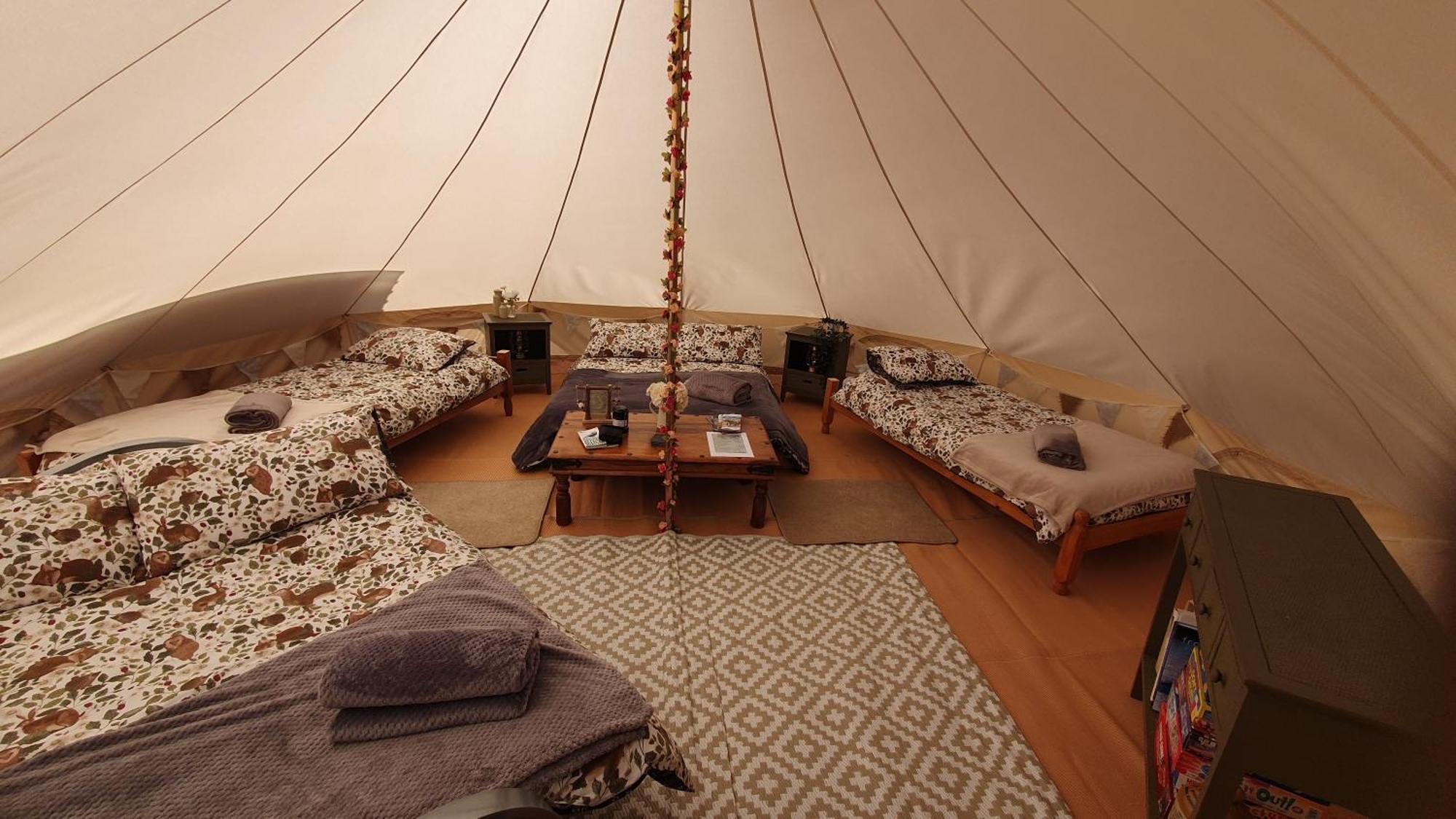 Calon Y Goedwig Glamping Otel Llandovery Dış mekan fotoğraf