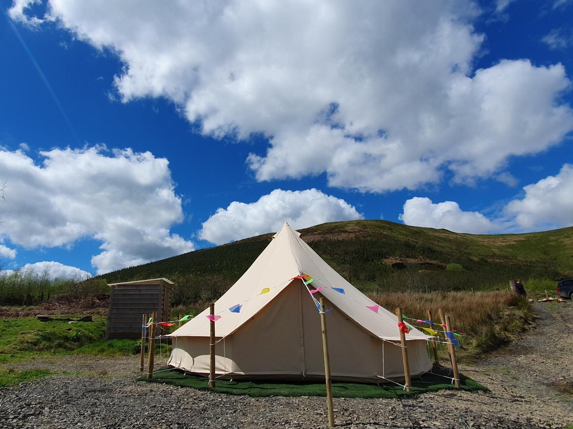 Calon Y Goedwig Glamping Otel Llandovery Dış mekan fotoğraf
